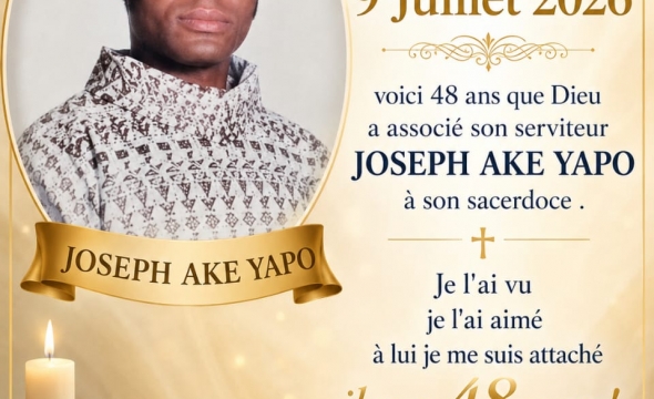 48 ans de sacerdoce de Mgr AKE
